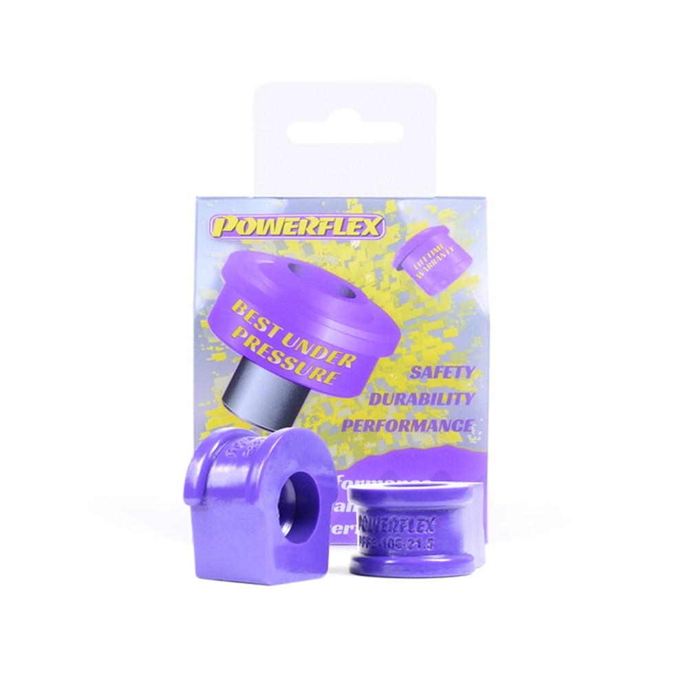 Silentbloc Powerflex pentru bară antiruliu și brațe de suspensie Audi 80 / 90 (2 bucăți) - PF-F03106-215-2 - PFF3-106-21.5 - 5055676500649