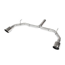 Klem zonder demper Inoxcar rechts + links 100 Racing voor Alfa Romeo Giuletta 1750Tbi Veloce 240pk na 2016