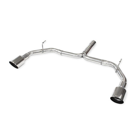 Terminal sans silencieux Inoxcar droit + gauche 100 Racing pour Alfa Romeo Giuletta 1750Tbi Veloce 240cv après 2016