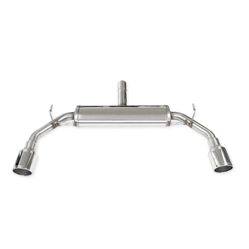 Inoxcar achterdemper rechts + links 100mm X-Race voor Alfa Romeo Giuletta 1750Tbi Veloce 240pk na 2016 - IC-ALGI11XR10 - ALGI. 11.XR10 - 3666618091815