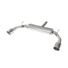 Inoxcar achterdemper rechts + links 110mm X-Race voor Alfa Romeo Giuletta 1750Tbi Veloce 240pk na 2016 - IC-ALGI11XR11 - ALGI. 11.XR11 - 3666618091808