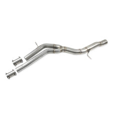 Inoxcar direct center pipe for Porsche Cayenne (536) 3,0V6 SUV 2018 on
