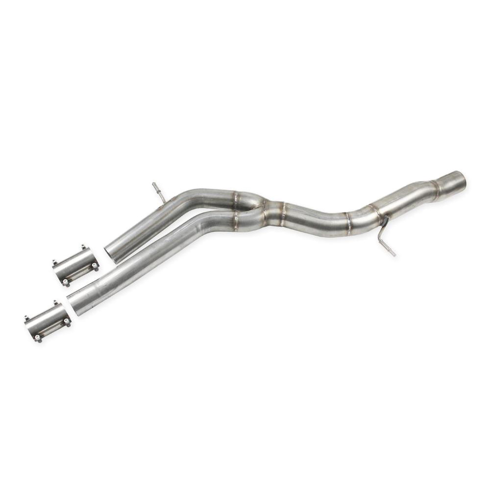 Inoxcar direct center pipe for Porsche Cayenne (536) 3,0V6 SUV 2018 on - IC-TCCAYENNE01 - TCCAYENNE.01 - 3666618091785