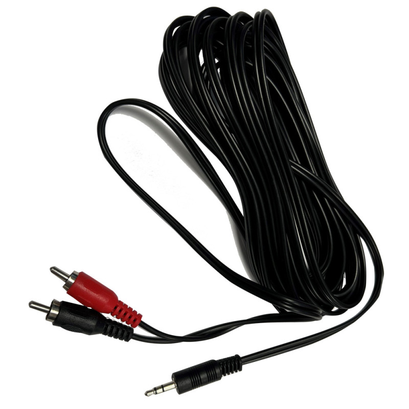 Audiokabel voor radio / intercom radiojack / RCA ingebedde video - CAM-CABLE-AUDIO - 5904094229109 - 3661768384824