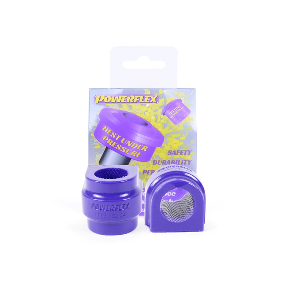 Silentbloc Powerflex triunghiular anti-ruliu față 24 mm (2 bucăți) - PF-F5102-24-2 - PFF5-102-24 - 5055676501172