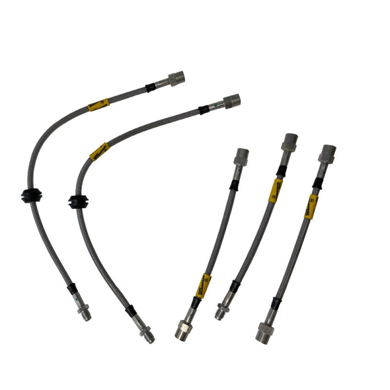 Goodridge VK5 Remslangkit Lancia Fulvia serie 2 en 1.3S - G-TLN0102-5P - SLN0102-5F - 3661768434550