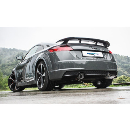 Inoxcar directe middenbuis voor Audi TT (8S) 2.0 TFSI Coupé Quattro S-Line 2014-2018