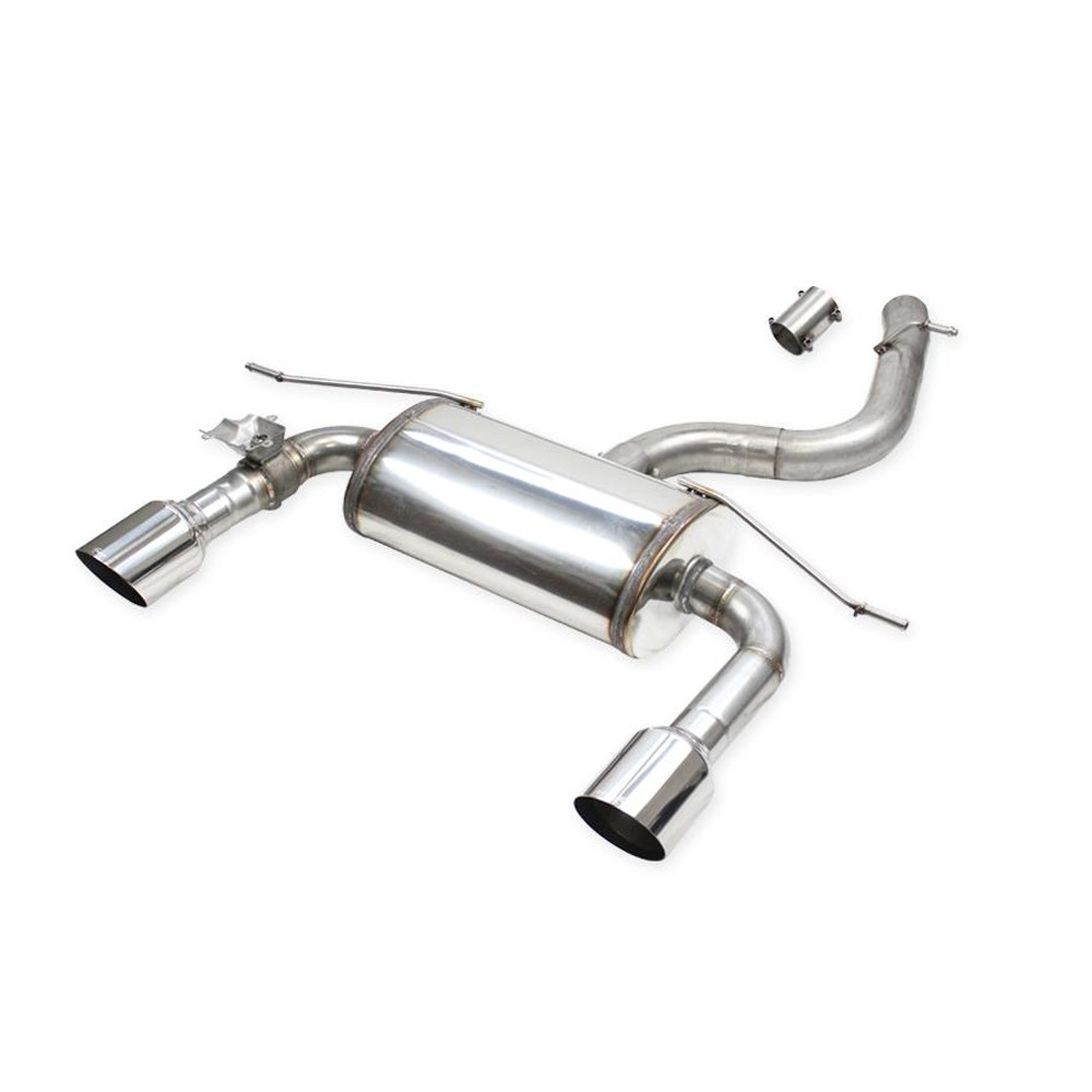 Silencieux arrière avec valve Inoxcar pour Audi TT (8S) 2,0TFSI Coupé Quattro S-Line 2014-2018 - IC-VAVLTT01RA - VALV.TT.01.RA - 3666618093345