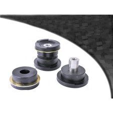 Silent-Bloc Powerflex Black Supporto Ponte Posteriore Anteriore BMW E46 (2 Pezzi) - PF-R54610-2N - PFR5-4610BLK - 5055676501950