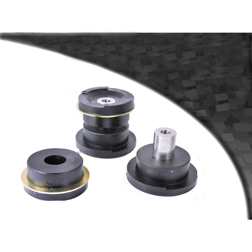 Silentbloc Powerflex Black pentru suportul punții spate din față BMW E46 (2 bucăți) - PF-R54610-2N - PFR5-4610BLK - 5055676501950