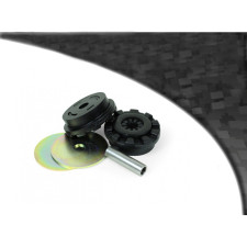 Silent-Bloc Powerflex Zwart Onderste Motorsteun Ford Fiesta MK6 (1 Stuk) - PF-F192001N - PFF19-2001BLK - 5055676513168