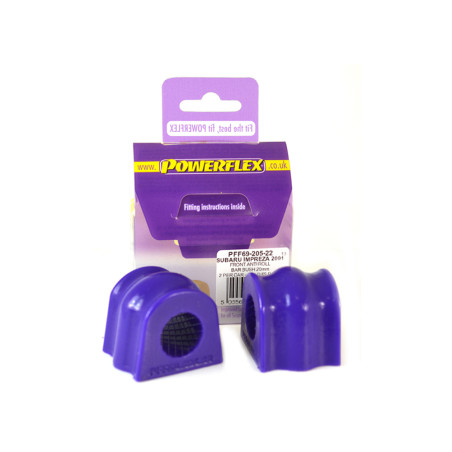 Silent-Bloc Powerflex Barre Anti-Roulis 22mm Subaru (2 Pièces)