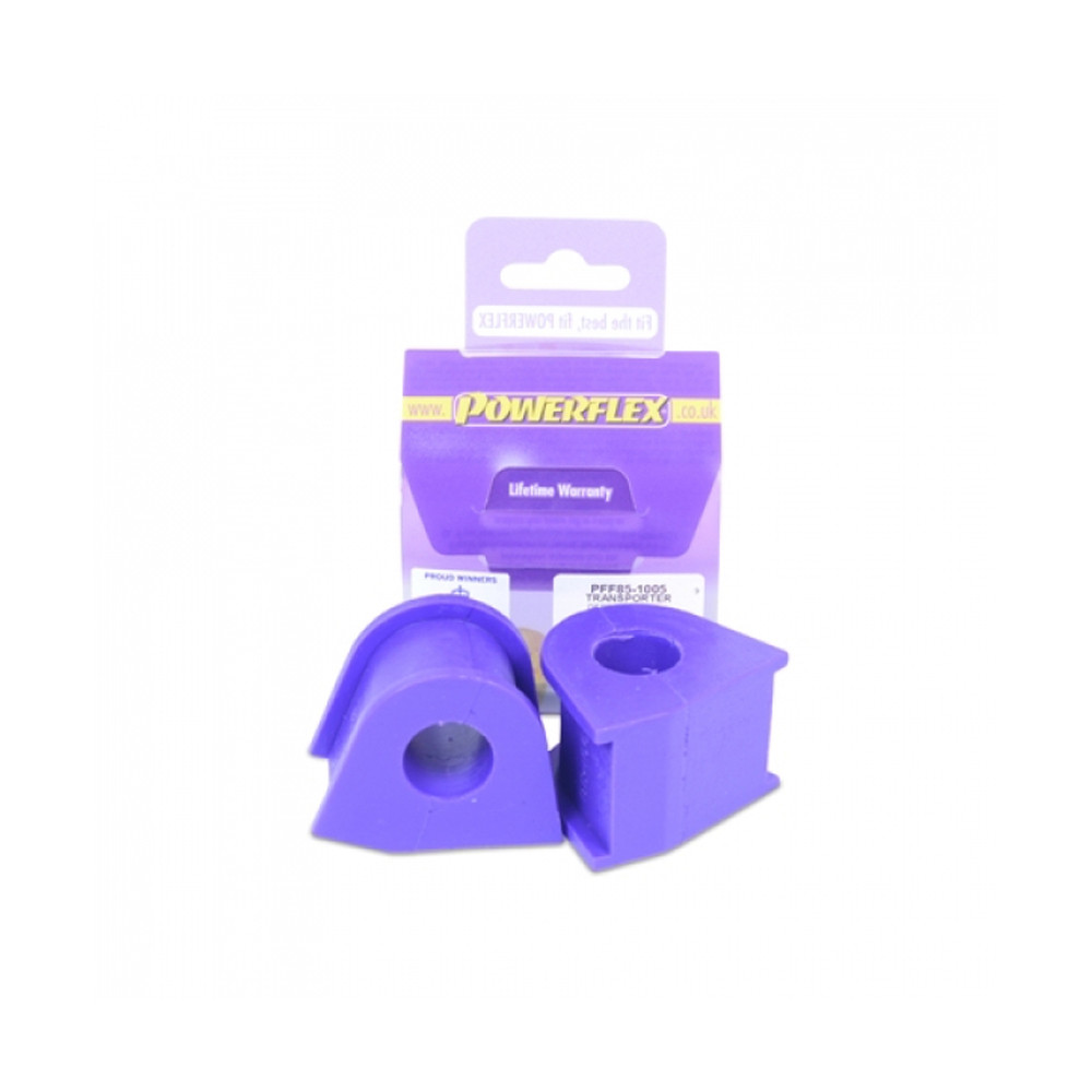 Silentbloc Powerflex pentru bară antiruliu de 21 mm față, Volkswagen Combi (2 bucăți) - PF-F851005-2 - PFF85-1005 - 5055676510204