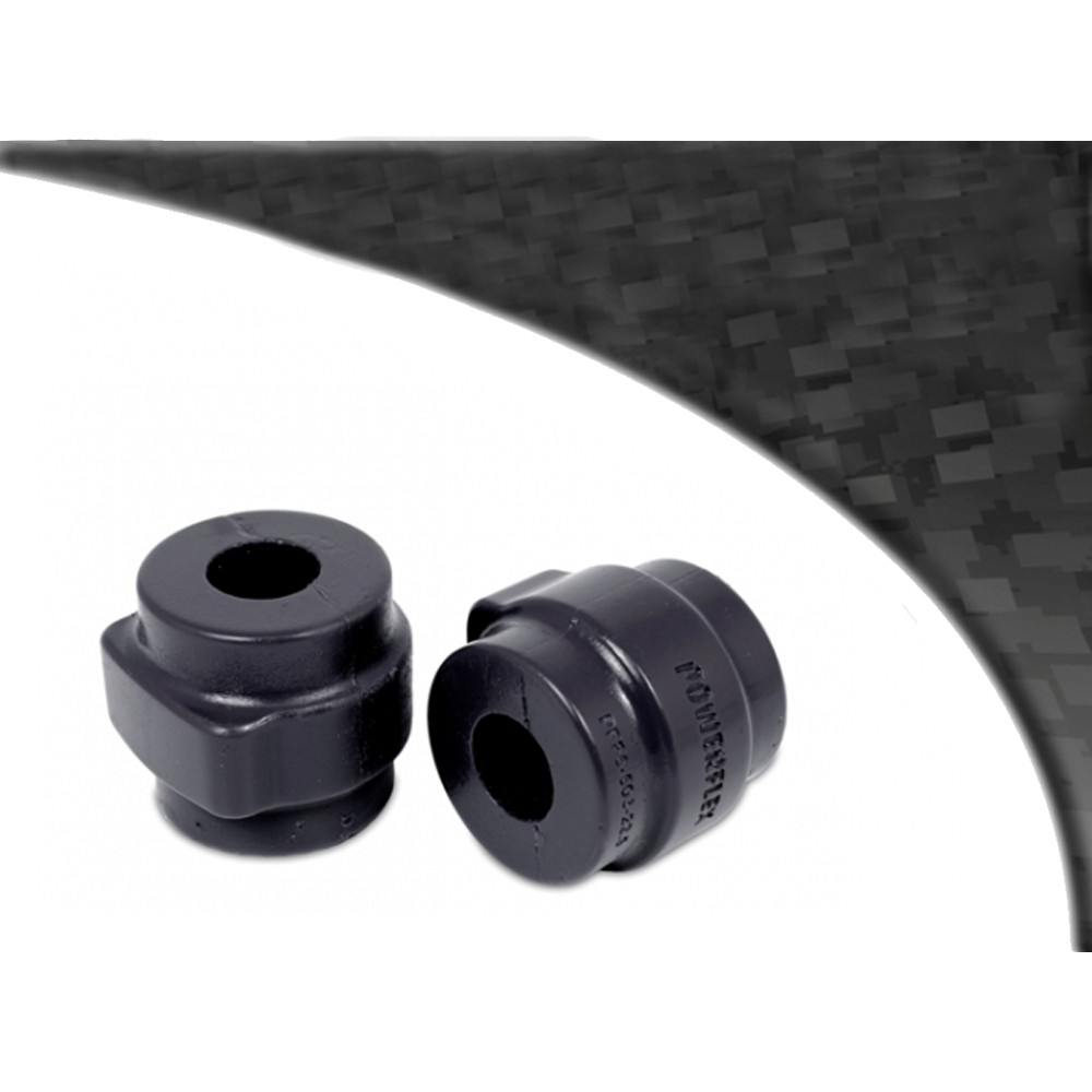 Silentbloc Powerflex Black pentru bară stabilizatoare față BMW M5 E39, diametru 22,5 mm (2 bucăți) - PF-F5503225-2N - PFF5-503-225BLK - 5055676521675