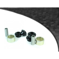 Silent-Bloc Powerflex zwart achterste bovenarm BMW E81-E88 (2 stuks) - PF-R5411-2N - PFR5-411BLK - 5055676520654