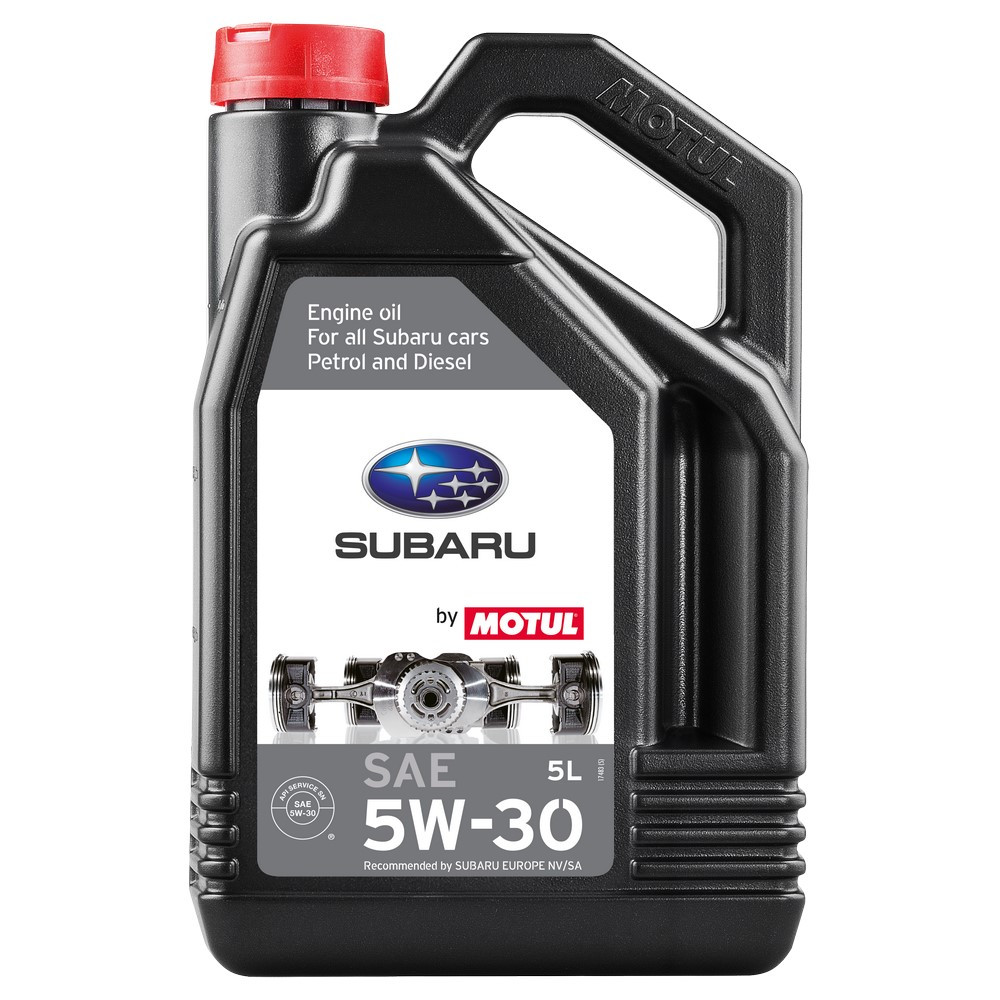 Olio motore SUBARU by MOTUL 5W30 - Lattina da 5L - MOT-SUB-5W30-5 - 103173 - 3666618093550