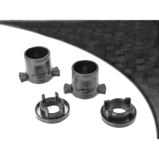 Silent-Bloc Powerflex Zwart Achter Peugeot 206 Voorplaat (2 Stuks) - PF-R50412-2N - PFR50-412BLK - 5055676517319