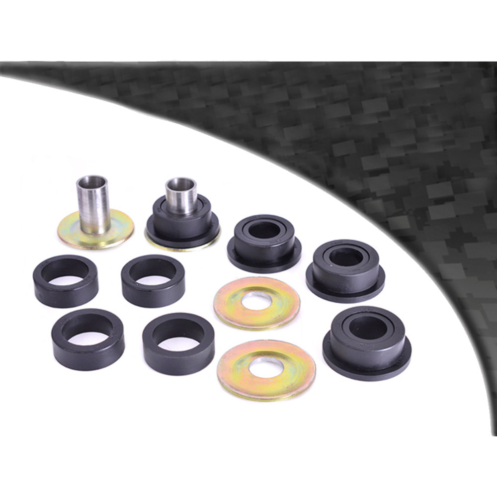 Silentbloc Powerflex negru, triunghiular, față Alfa Romeo / Fiat, spate (2 bucăți) - PF-F01802-2N - PFF1-802BLK - 5055676512789