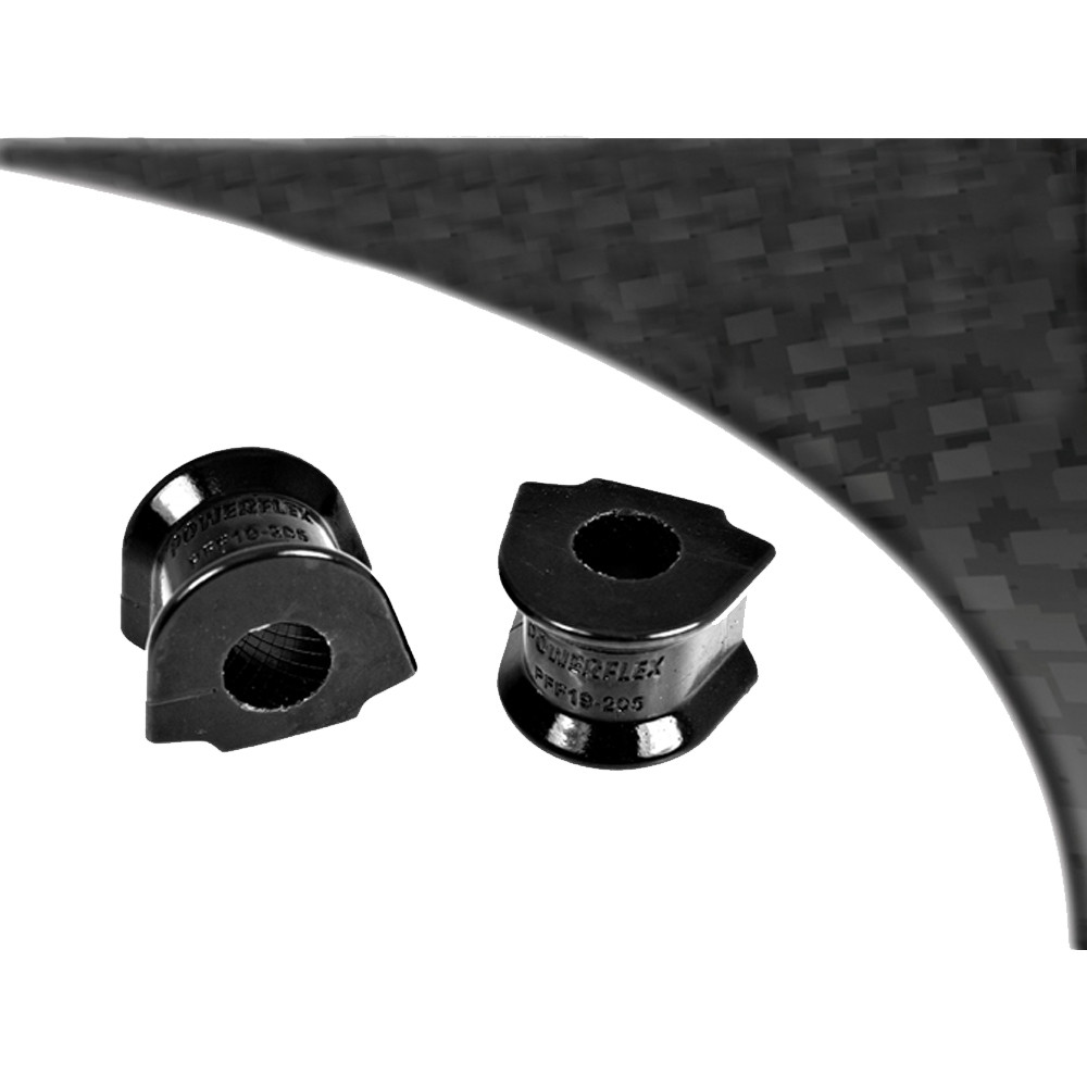 Silentbloc Powerflex Bară antiruliu, diametru 24, Ford Escort RS T (2 bucăți) - PF-F19205-2N - PFF19-205BLK - 5055676521064