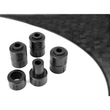Silent-Bloc Powerflex Zwarte Anti-Roll Bar Bevestiging Ford Cortina MK4/5 (4 stuks) - PF-F193621-4N - PFF19-3621BLK - 5055676521095
