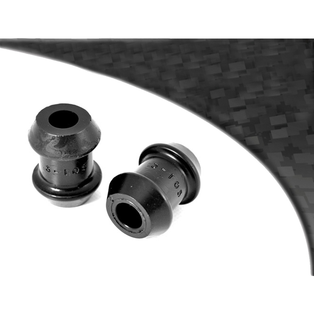 Silentbloc Powerflex Black pentru bară antiruliu față exterioară Audi 80 / 90, 24 mm (2 bucăți) - PF-F03105-2N - PFF3-105BLK - 5055676512857