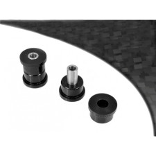 Silent-Bloc Powerflex Zwart Driehoek Voor Onder Achter Mazda MX5 (2 Stuks) - PF-F036102-2N - PFF36-102BLK - 5055676515834