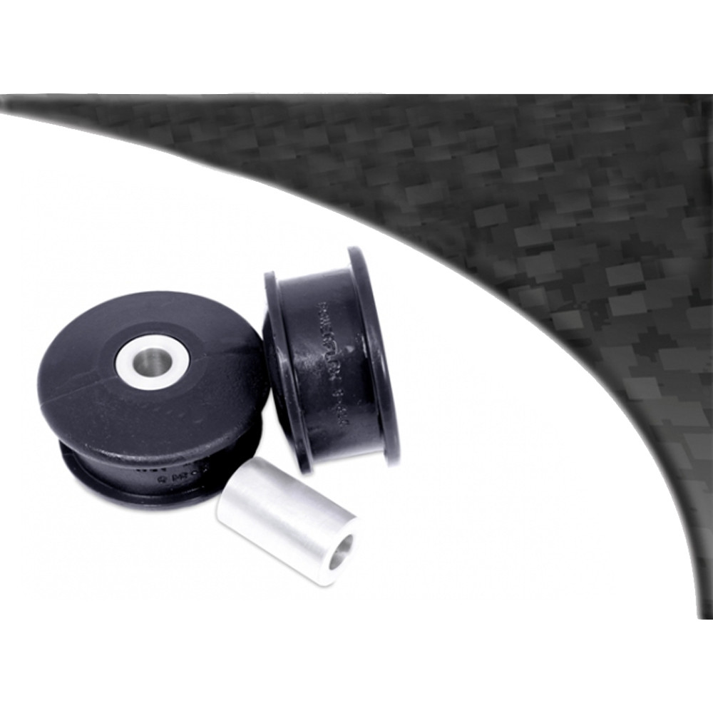 Silentbloc Powerflex Black Triangle față pentru Audi TT 2WD (2 bucăți) - PF-F03610-2N - PFF3-610BLK - 5055676512895