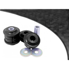 Silent-Bloc Powerflex Zwart Voorste Onderste Driehoek BMW M5 E39 (2 Stuks) - PF-F5501-2N - PFF5-501BLK - 5055676501998