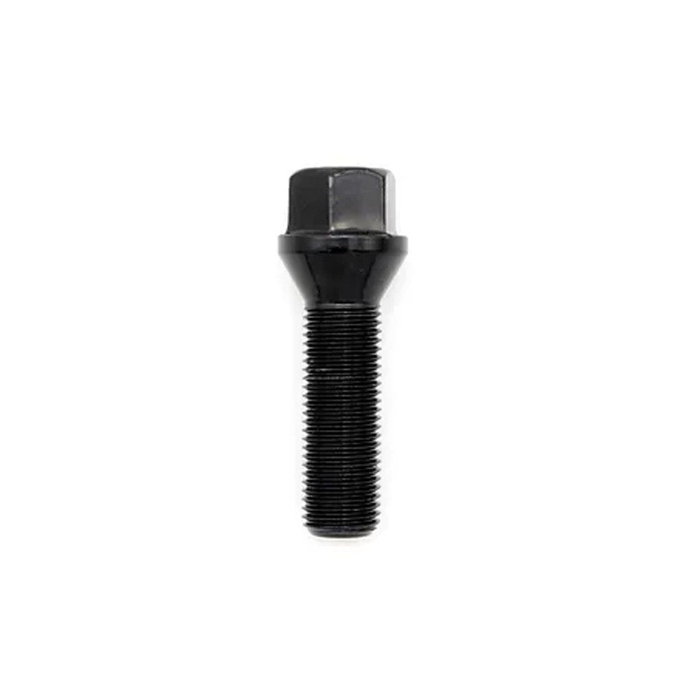 VWR - Șurub conic pentru roată 60° RacingLine M14x1,5, lungime 37 mm, negru - VWR-630237 - VWR630237 - 3666618094205