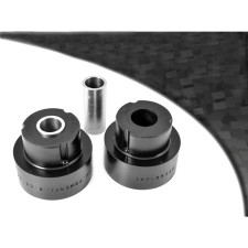 Silent-Bloc Powerflex Zwart Achter Triangle Voor Saab 9 - 5 1998-2010 (2 Stuks) - PF-F66201-2N - PFF66-201BLK - 5055676522146