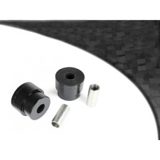 Silent-Bloc Powerflex Black Arrière Triangle Avant Saab 9-5 1998-2010 (2 Pièces)