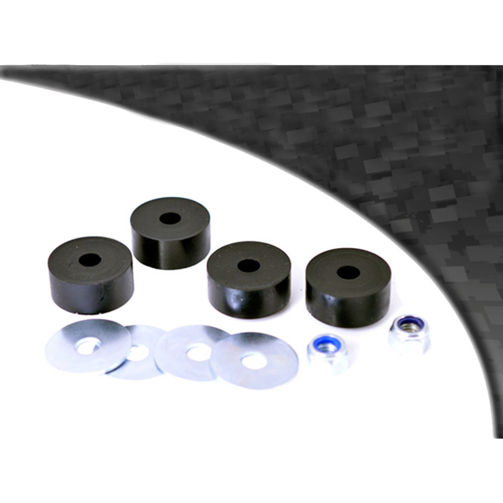 Silentbloc Powerflex Black pentru bară antiruliu față Opel Astra / Vectra (2 bucăți) - PF-F80408-2N - PFF80-408BLK - 5055676514691
