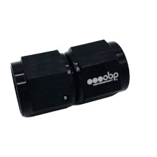 OBP Female/Female rotating coupling JIC-JIC aluminium black