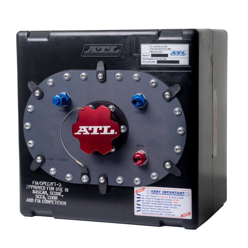 Rezervor de combustibil flexibil ATL SA-AA-240, 20 L, dimensiuni 329 x 329 x 225 mm, omologat FIA (placă 6x10) - ATL-SA-AA-240 - SA-AA-240+AC-AB-300 - 3666618120607