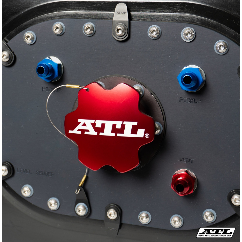 Serbatoio benzina flessibile ATL SA-AA-240 20L dimensioni 329x329x225mm FIA (piastra 6x10) - ATL-SA-AA-240 - SA-AA-240+AC-AB-300 - 3666618120607