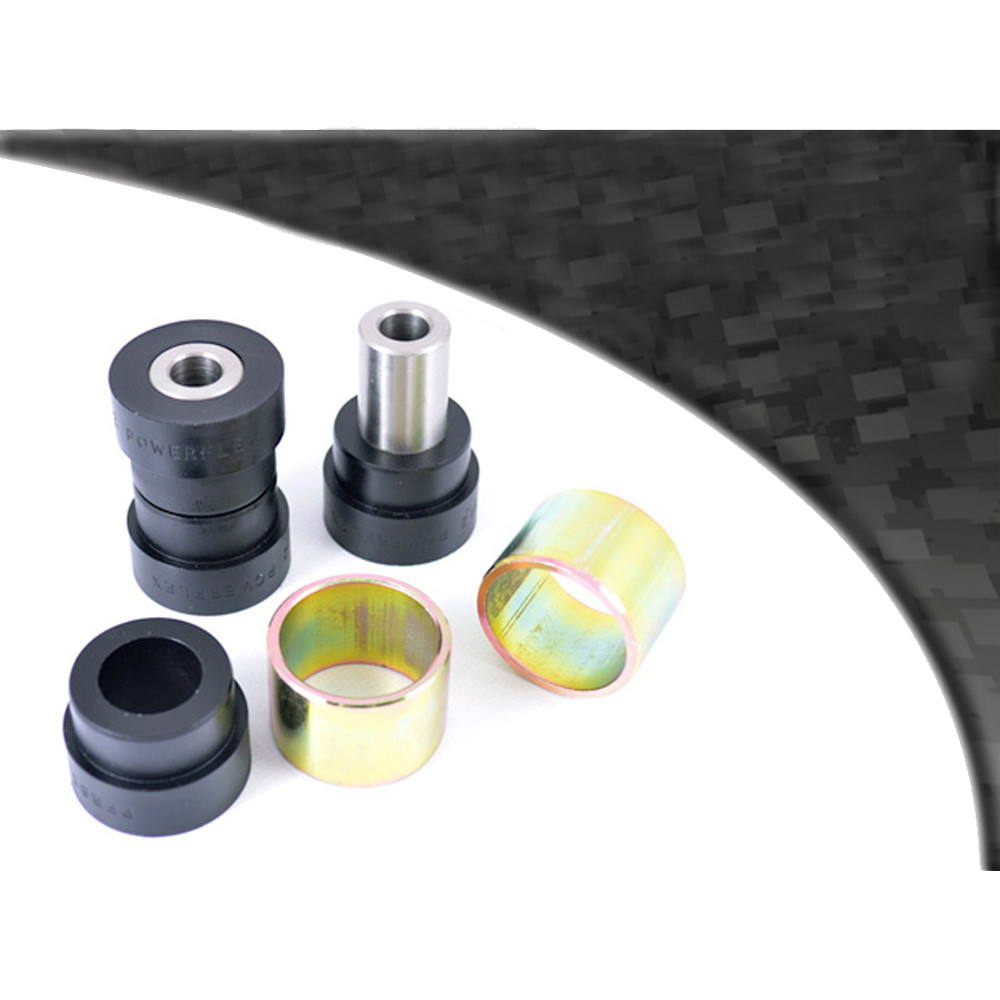 Silentbloc Powerflex negru, triunghiular, spate, interior, Volkswagen Golf V (2 bucăți) - PF-R85512-2N - PFR85-512BLK - 5055676520906