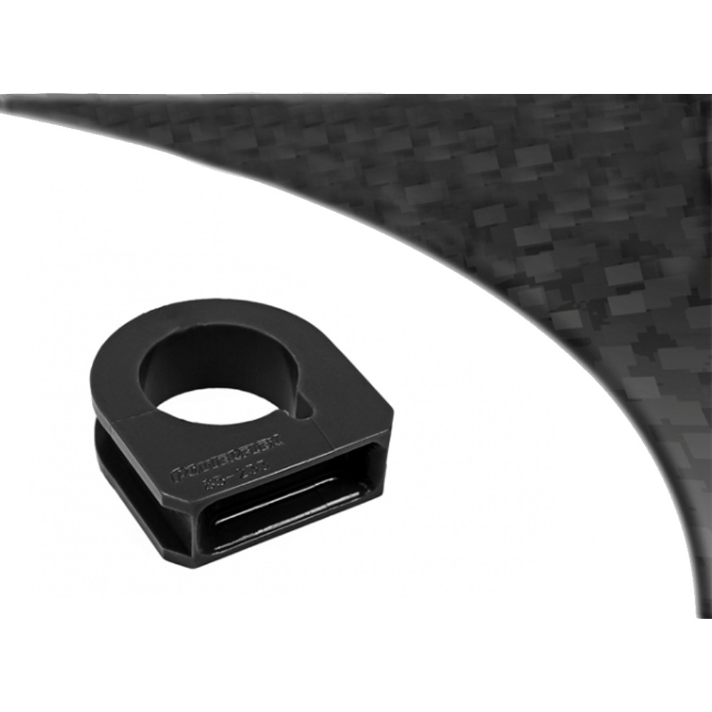 Silentbloc Powerflex Black pentru cremalieră Volkswagen Golf 2, diametru 15 mm (1 bucată) - PF-F85233N - PFF85-233BLK - 5055676515155
