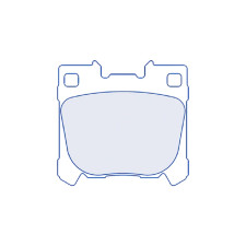 Plaquettes de Frein CL Brakes RC5 Arrière pour Toyota Yaris GR