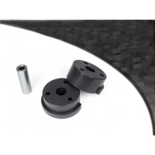 Silent-Bloc Powerflex zwarte achterste differentieelbeugel Audi 80 / 90 (1st) - PF-R03107N - PFR3-107BLK - 5055676500663