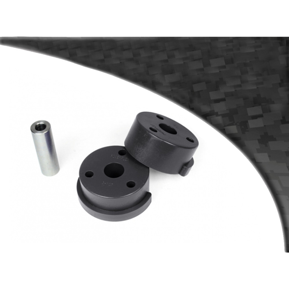 Silent-Bloc Powerflex Black Support Différentiel Arrière Audi 80 / 90 (1 Pièce) - PF-R03107N - PFR3-107BLK - 5055676500663