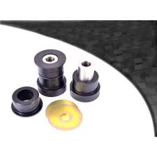 Silent-Bloc Powerflex Zwart Achter Bovenarm Buitenkant Audi A4 / S4 / RS4 4WD (2 Onderdelen) - PF-R03208-2N - PFR3-208BLK - 5055676520463