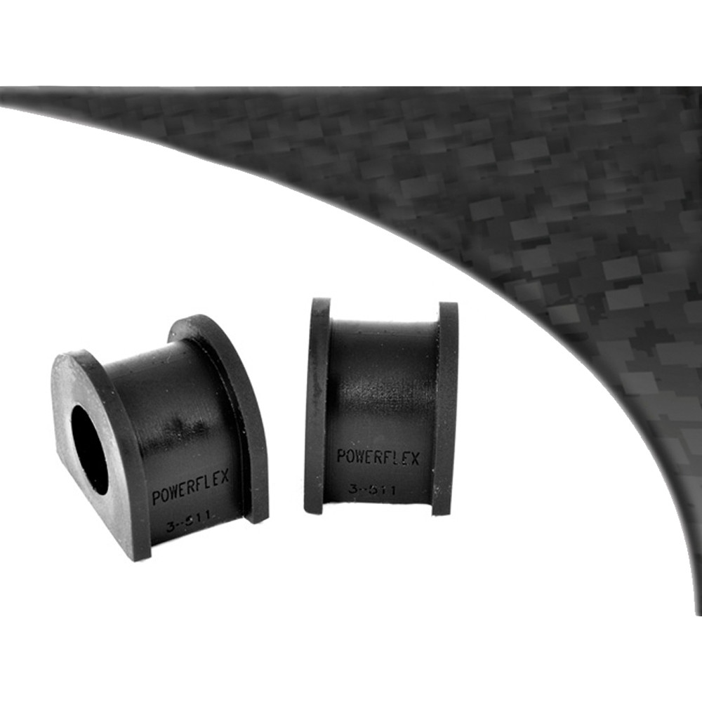 Silentbloc Powerflex serie Black pentru bară antiruliu spate 16 mm / VW Golf 4 4Motion (pereche) - PF-R03511-16-2N - NULL - 5055676522887