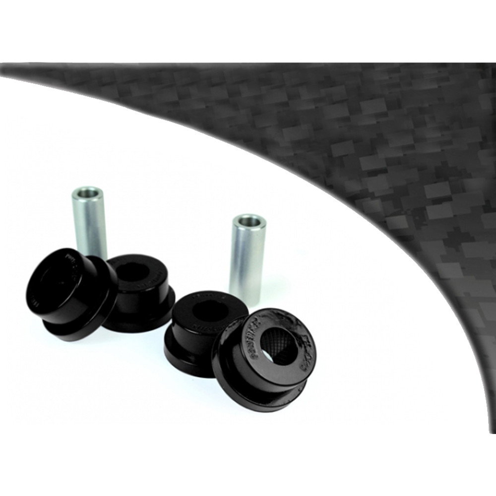 Silentbloc Powerflex Black pentru amortizorul spate Mitsubishi Evo 4 / 5 / 6 / 7 (2 bucăți) - PF-R44112-2N - PFR44-112BLK - 5055676516374