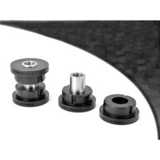 Silent-Bloc Powerflex Zwart Achterarm Mitsubishi Evo 4 / 5 / 6 / 7 (2 Stuks) - PF-R44115-2N - PFR44-115BLK - 5055676513397