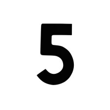 Numéro de course 28cm