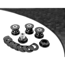 Silent-Bloc Powerflex Zwart Achter Bovenarm Interieur Porsche 996 1997-2005 (2 Stuks) - PF-R57509-4N - PFR57-509BLK - 5055676520807
