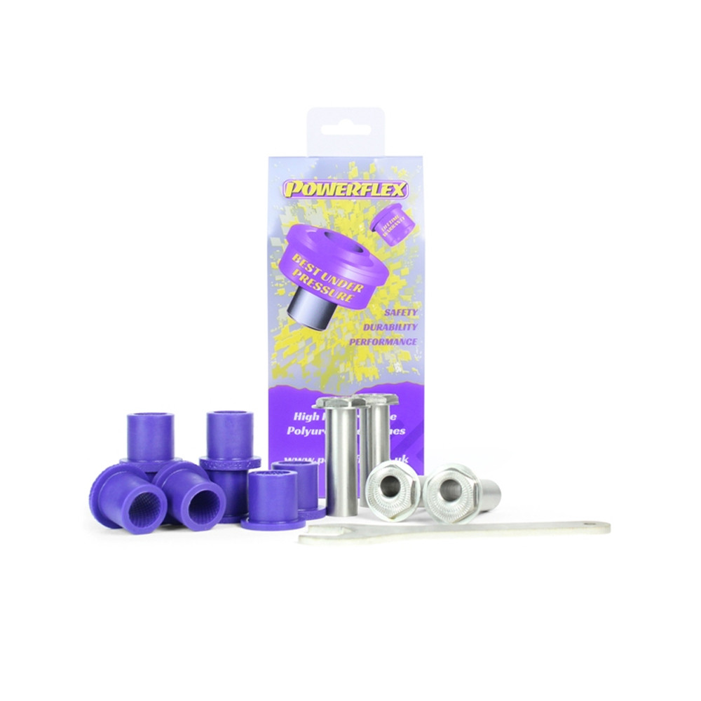 Silentbloc Powerflex pentru brațul spate exterior + interior BMW E30 (4 bucăți) - PF-R5306G-4 - PFR5-306G - 5055676525024