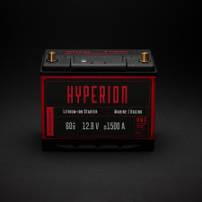 Hyperion 60 Lithium-ion LiFePO4 12V Hoogwaardige 60Ah atomaire lithiumbatterij