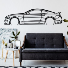 Décoration murale Art Design - silhouette Ford MUSTANG GT