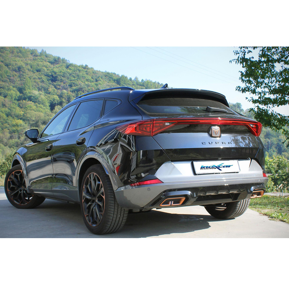 Inoxcar rear exhaust without muffler Cupra Formentor 1,5 Multilink 2021 on - IC-CUFOR04 - CUFOR.04 - 3666618121628